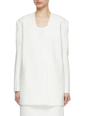 -----------TOVE ---- ------------ ----Saunders Collarless Single Breasted Blazer --