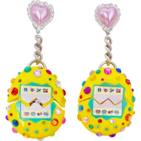 1997 Vintage Tamagotchi Charm Earrings