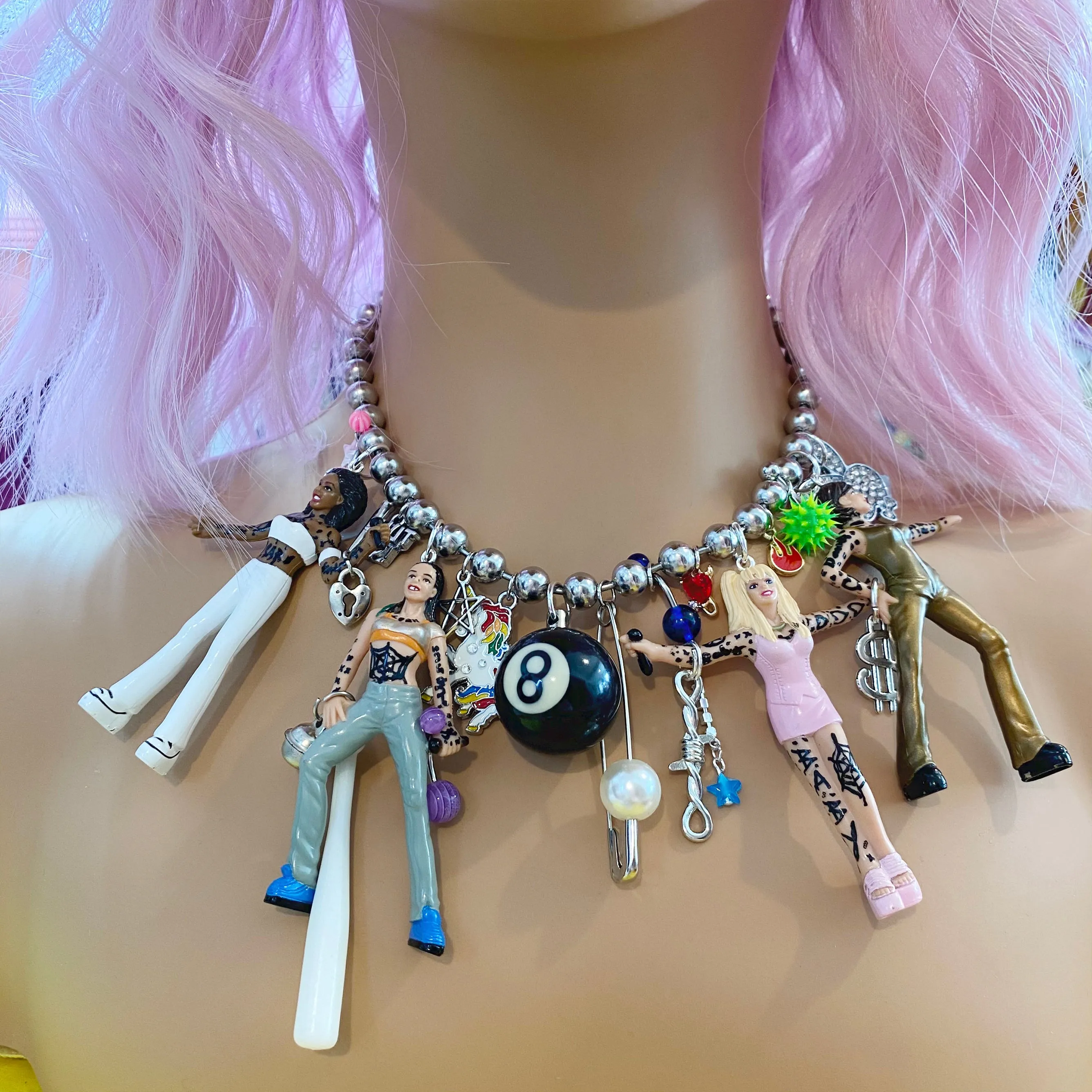 1998 Punk-Spice Charm Necklace