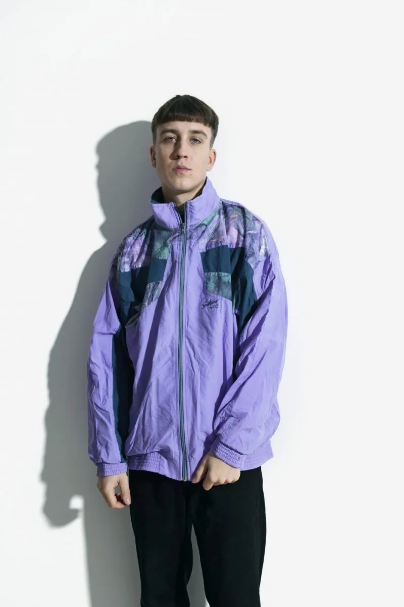 80s vintage windbreaker jacket