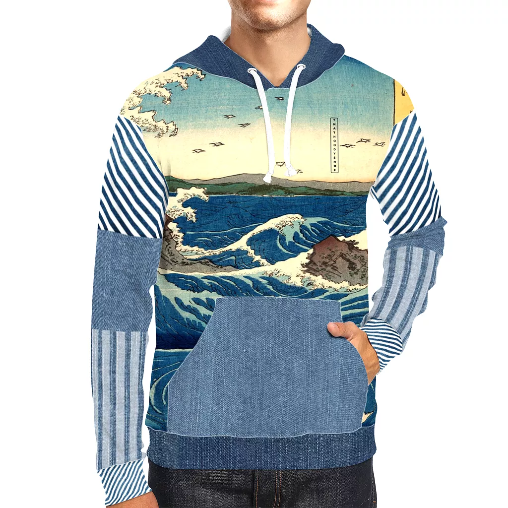 All-Over Print Pullover Hoodies