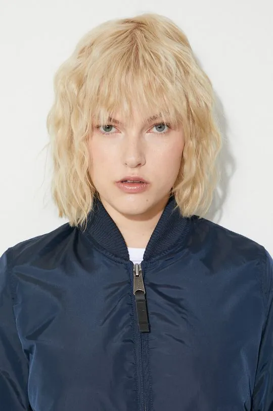 Alpha Industries bomber jacket MA-1 TT Wmn women’s navy blue color