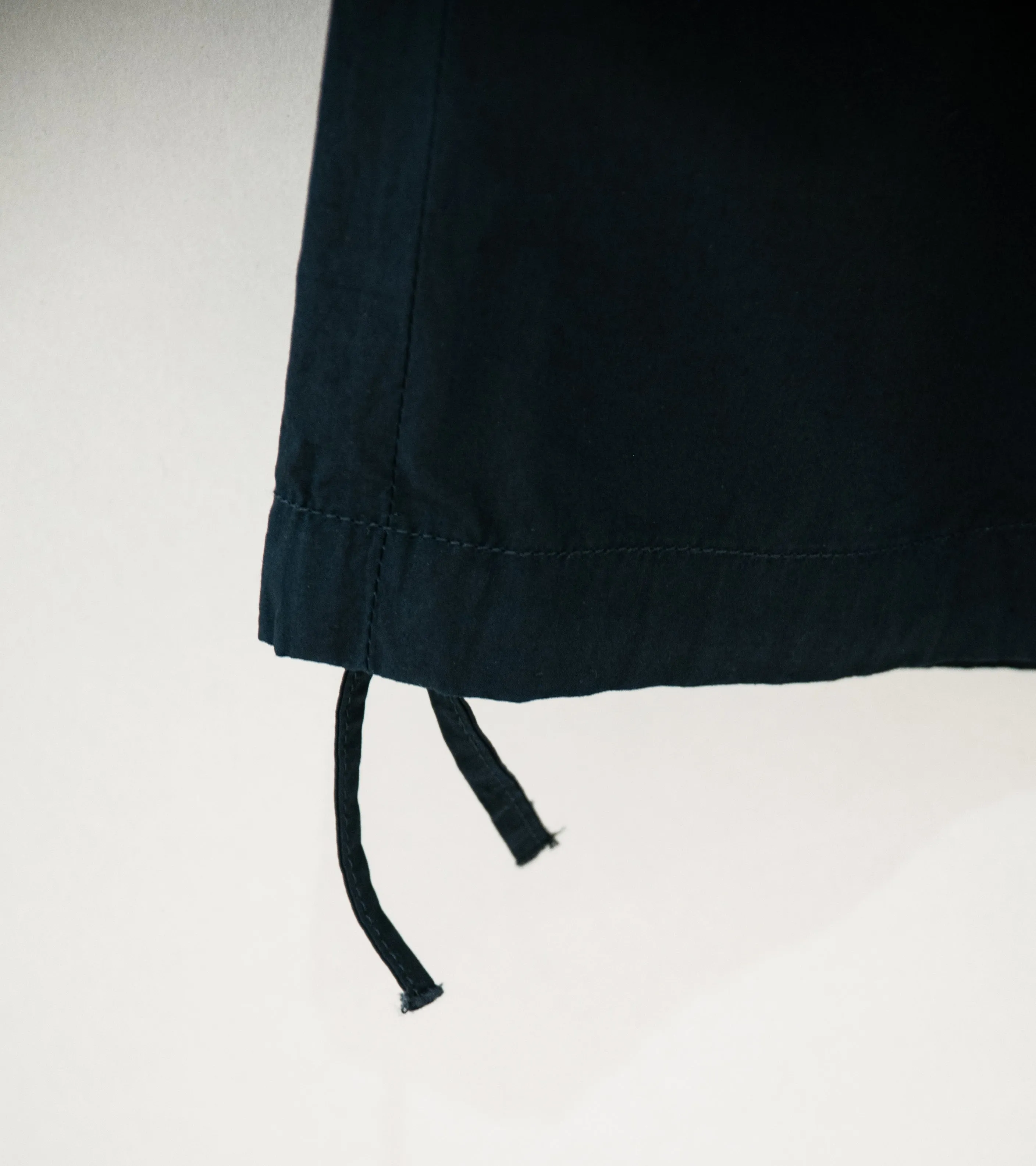 Aton 'Parachute Pants' (Navy Kyoto Tsurizome Cotton)