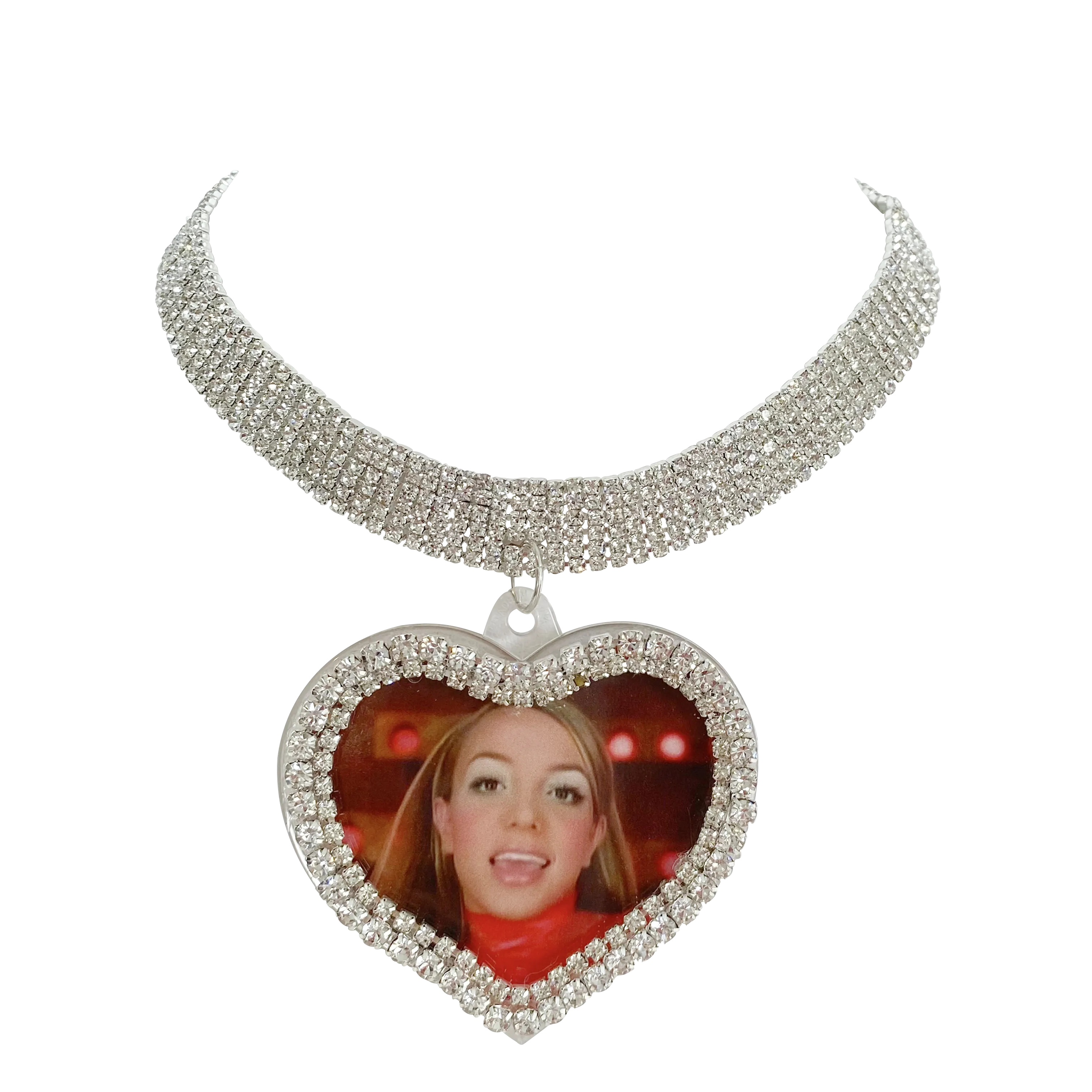 Britney Bedazzled Vintage Remix Necklace