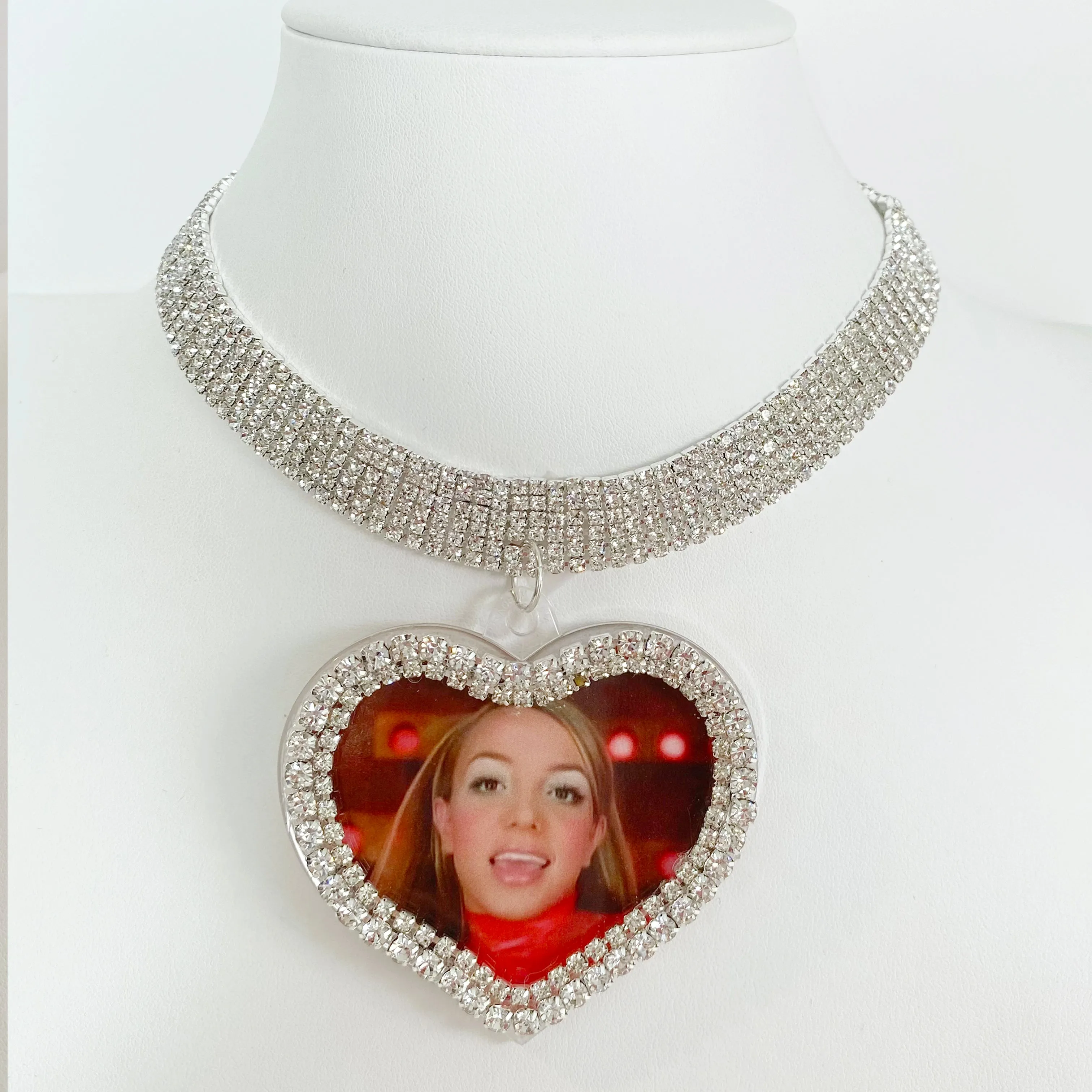 Britney Bedazzled Vintage Remix Necklace