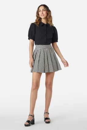 Callie Check Skirt