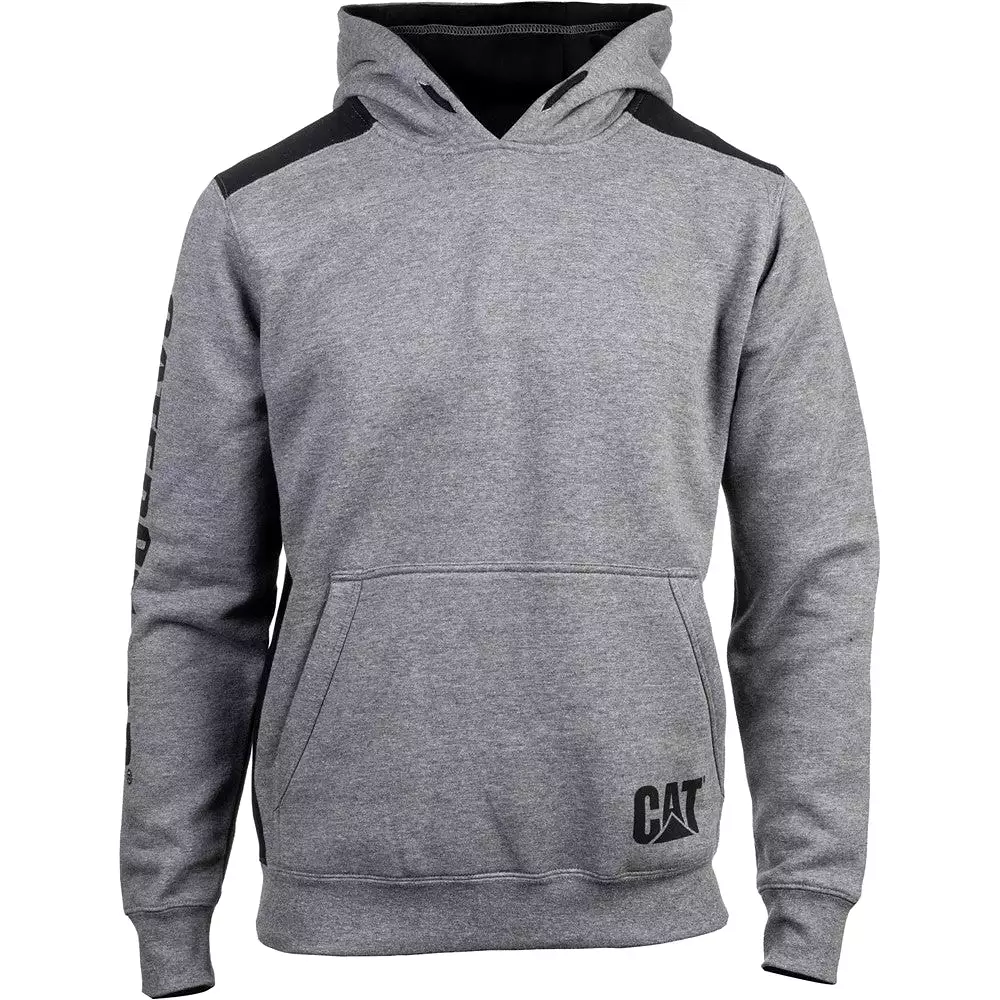 Caterpillar Logo Panel Hooded Sweatshirt