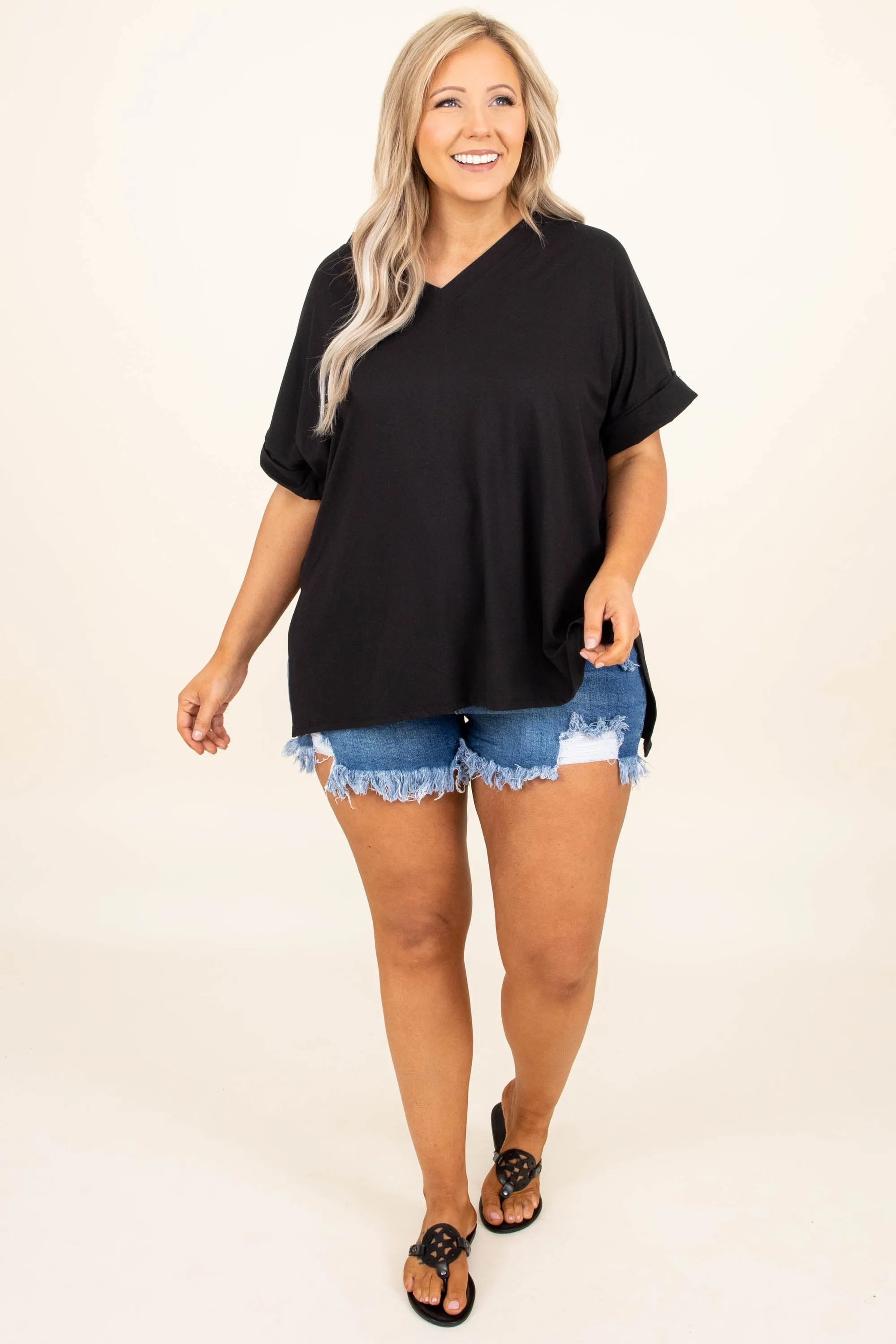 Daily Efforts Top, Black