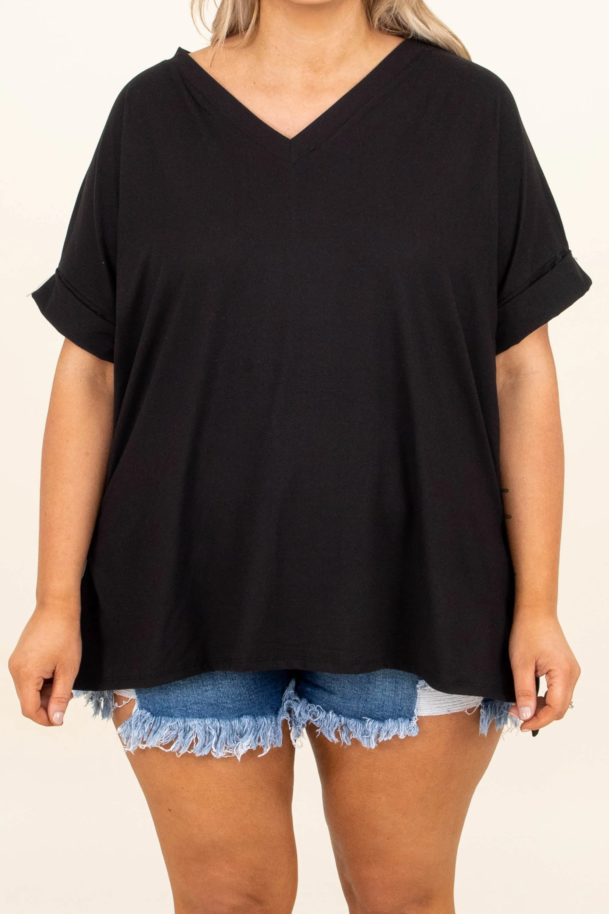 Daily Efforts Top, Black