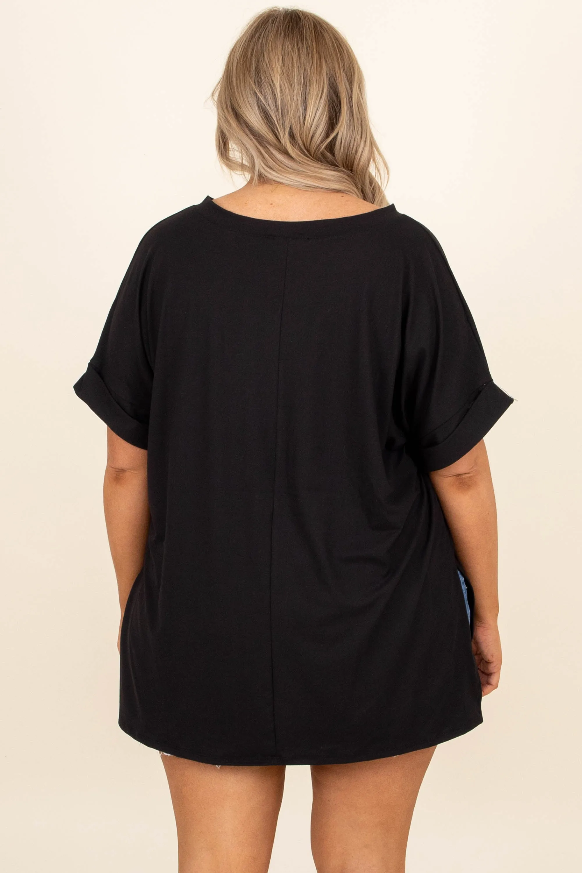 Daily Efforts Top, Black