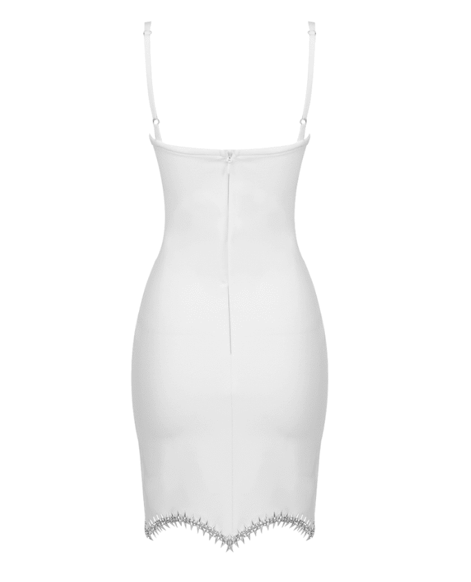 Delcia White Mini Dress