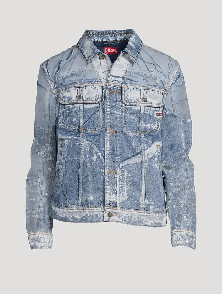 DIESEL Burnout Denim Jacket