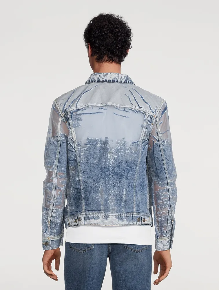 DIESEL Burnout Denim Jacket