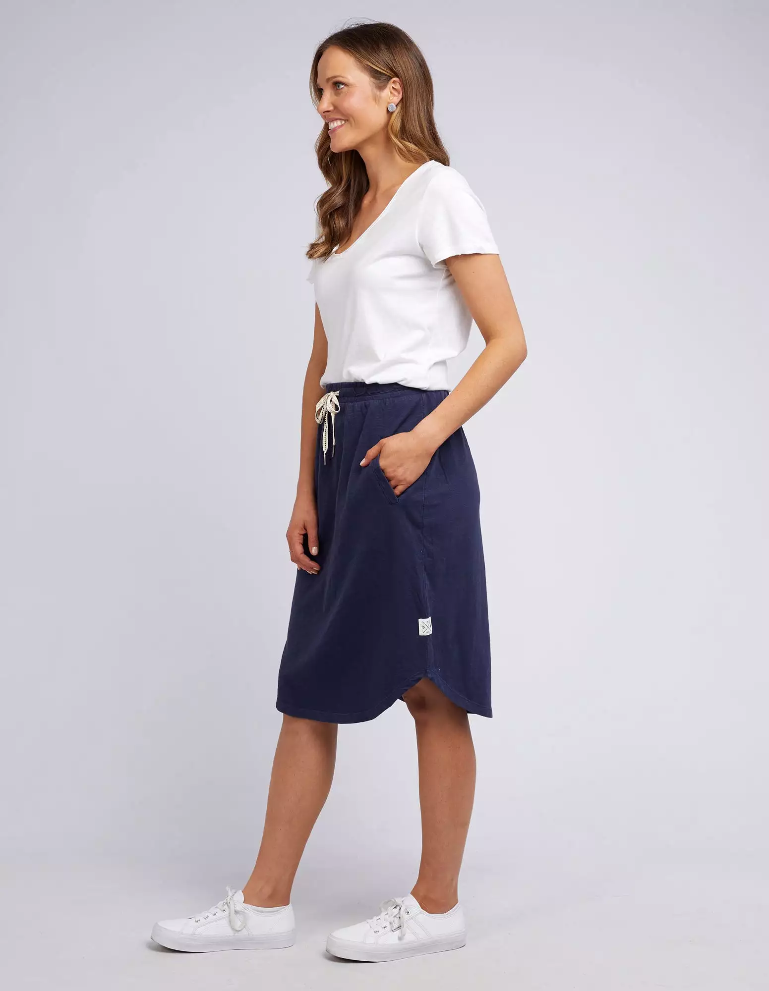 Elm Fundamental Isla Skirt - Navy