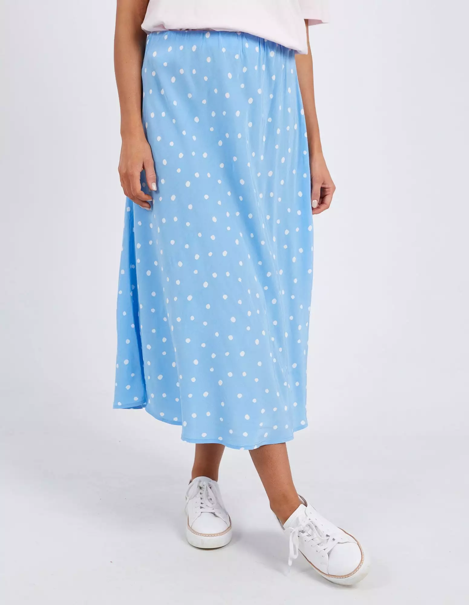 Elm Romy Spot Skirt - Azure Blue