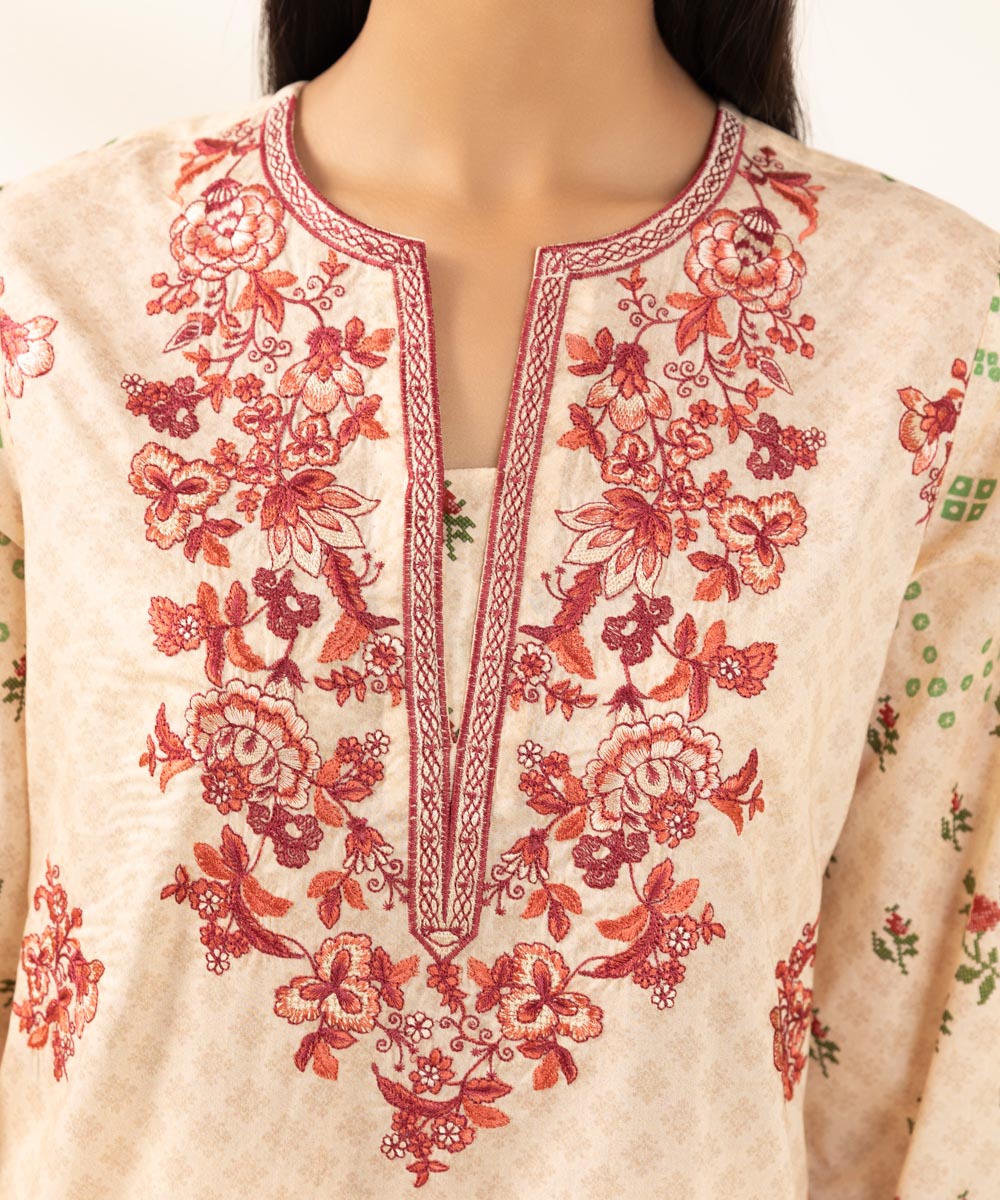 Embroidered Lawn Shirt