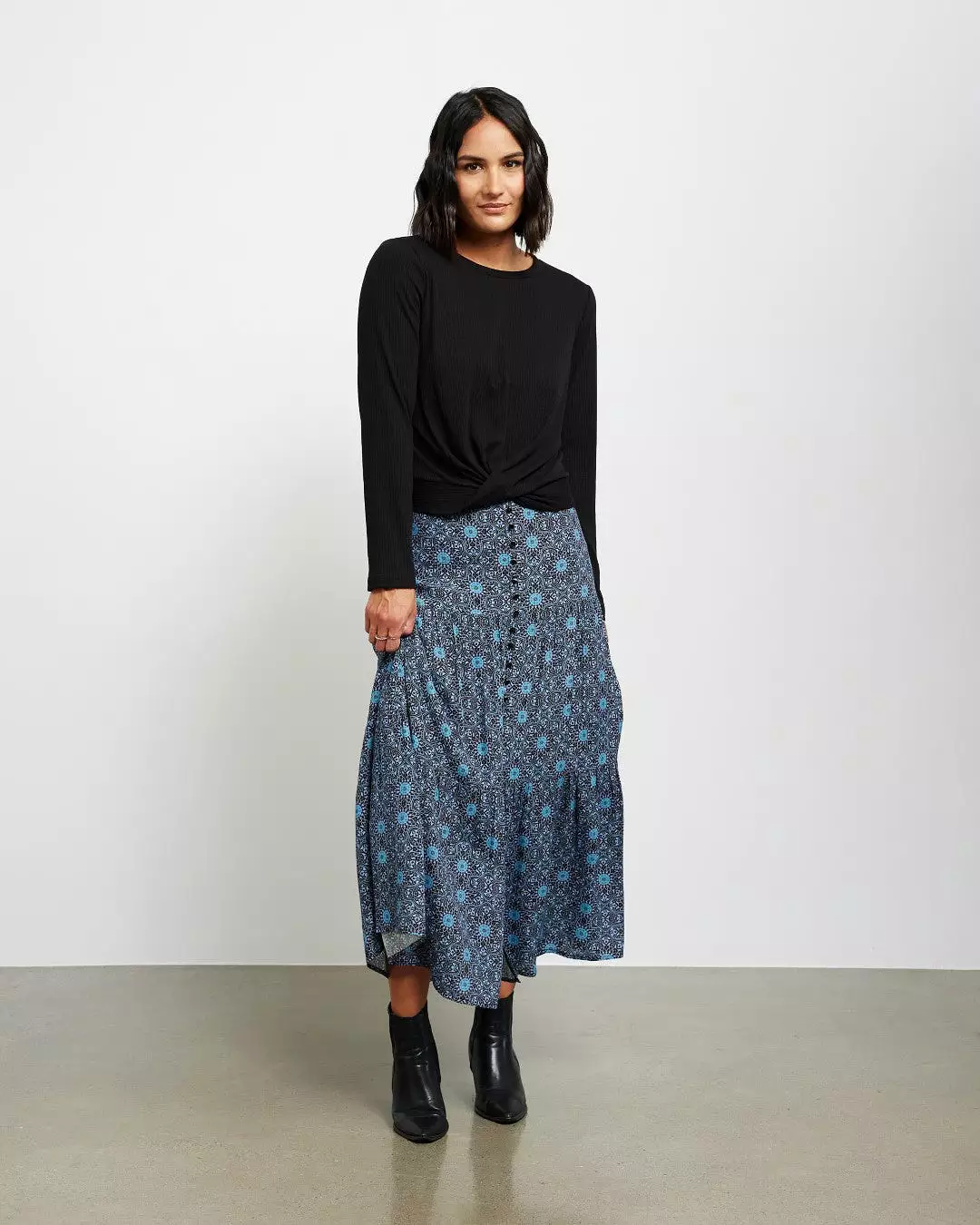 Et Alia Bianca Skirt - Mosiac print