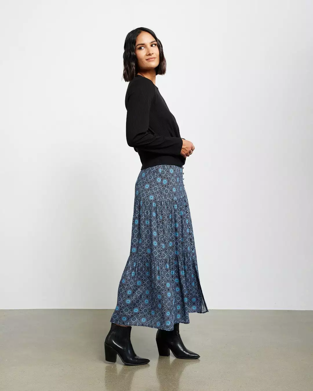 Et Alia Bianca Skirt - Mosiac print