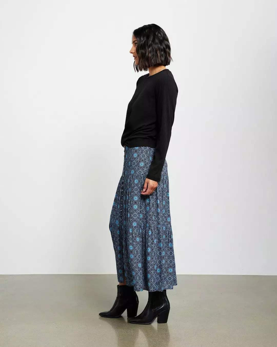 Et Alia Bianca Skirt - Mosiac print