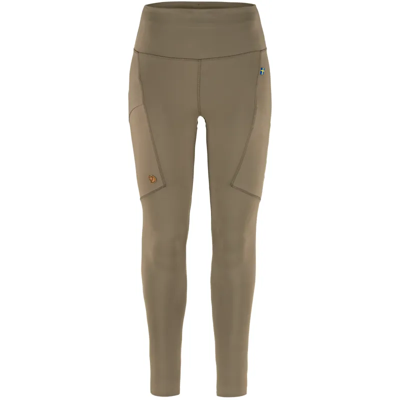 Fjallraven Womens Abisko Tights Suede Brown