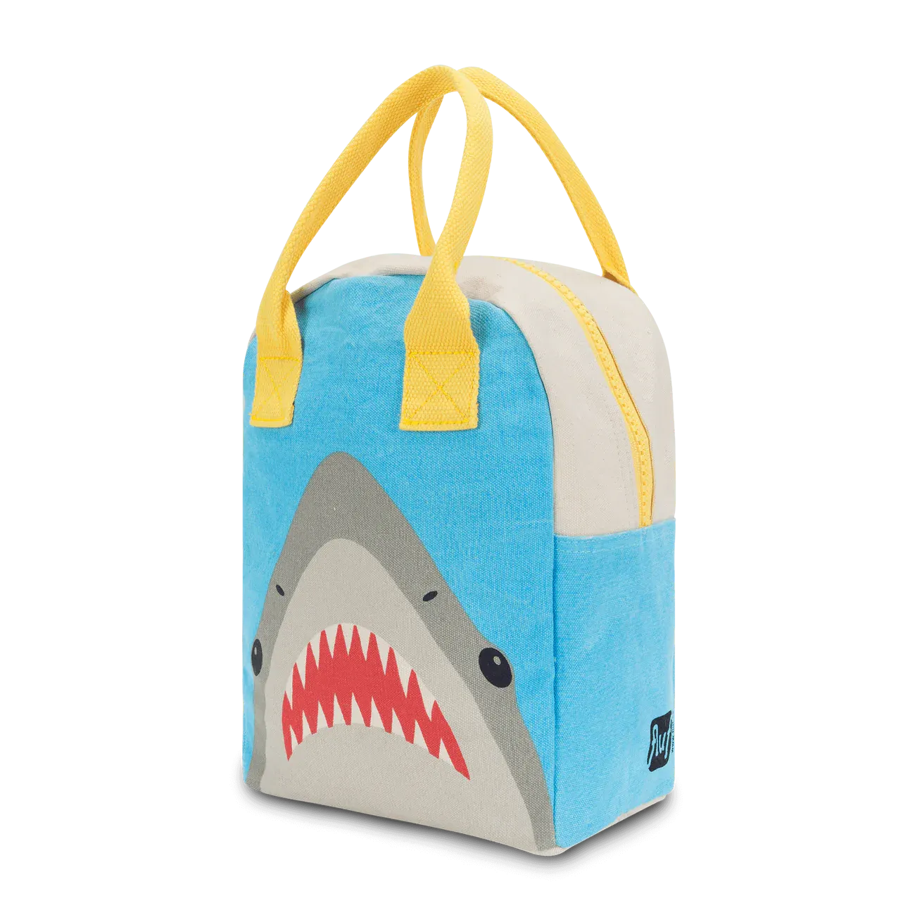 Fluf Zipper Lunch Bag - Shark