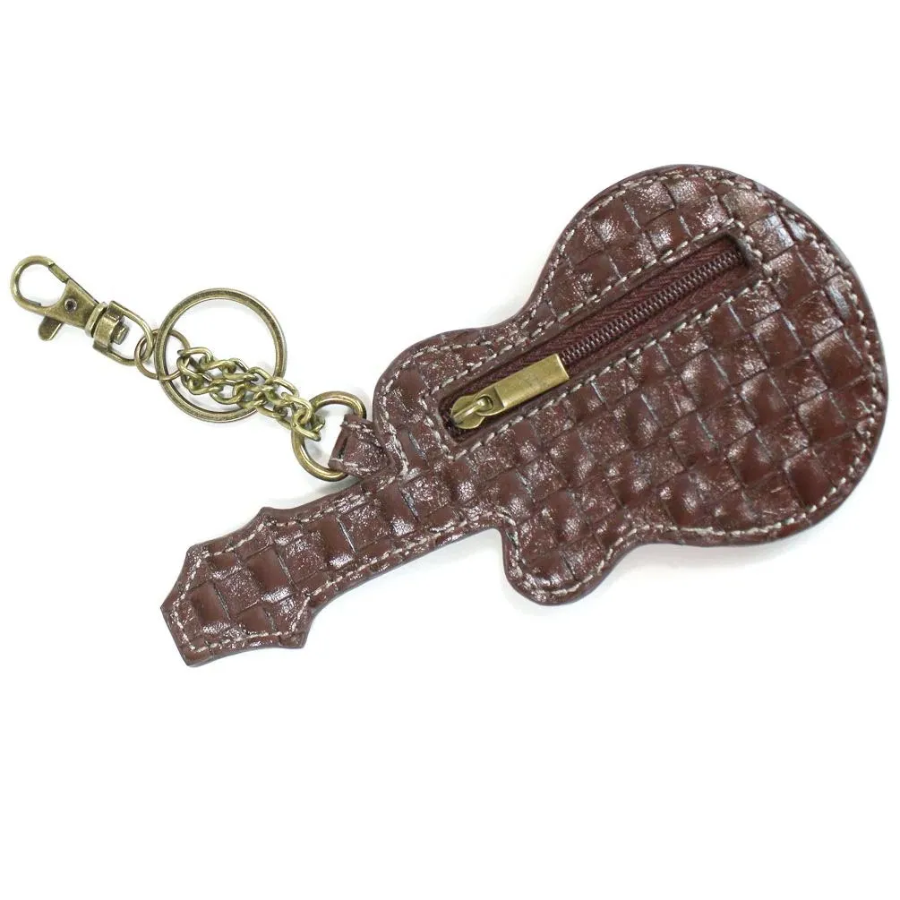 Guitar Coin Purse and Key Chain