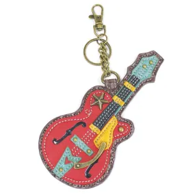 Guitar Coin Purse and Key Chain