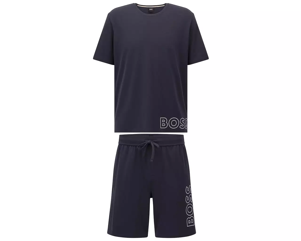 Hugo Boss Identity 50465555 T-Shirt Shorts Set Blue