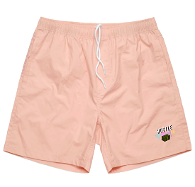 Hustle Foundation Shorts (Pink) /D1