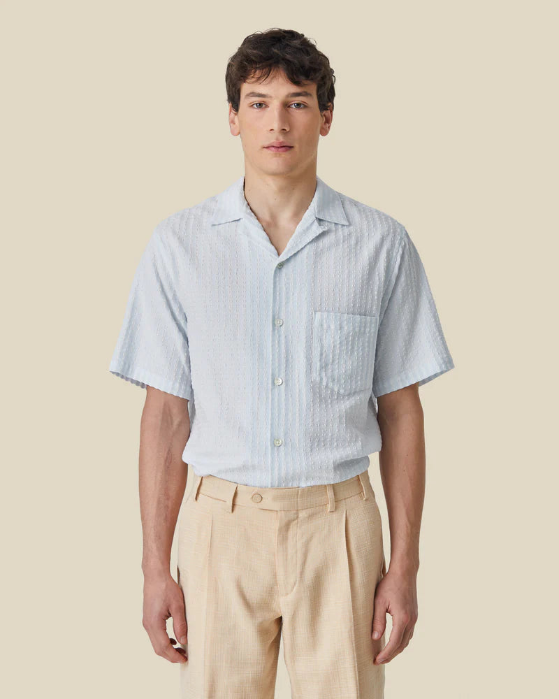 Jacquard Chambray S/S Shirt