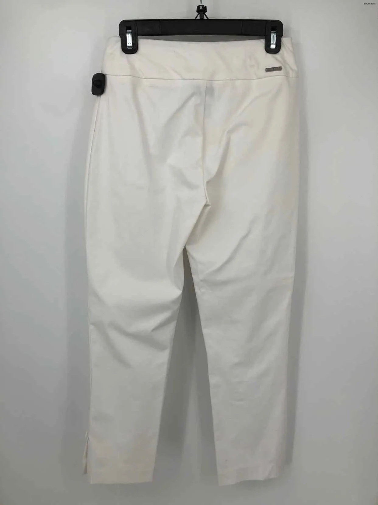 JOSEPH RIBKOFF White Legging Tapered Size 6  (S) Pants