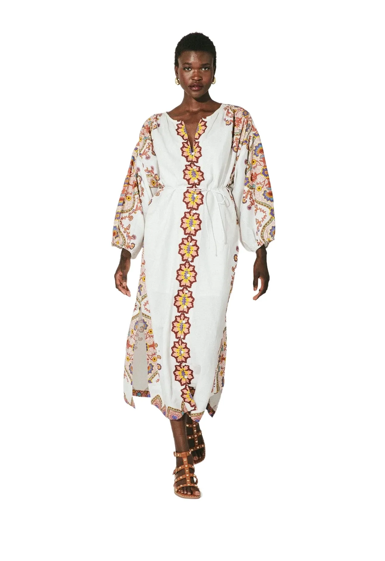 Kaila Midi Kaftan