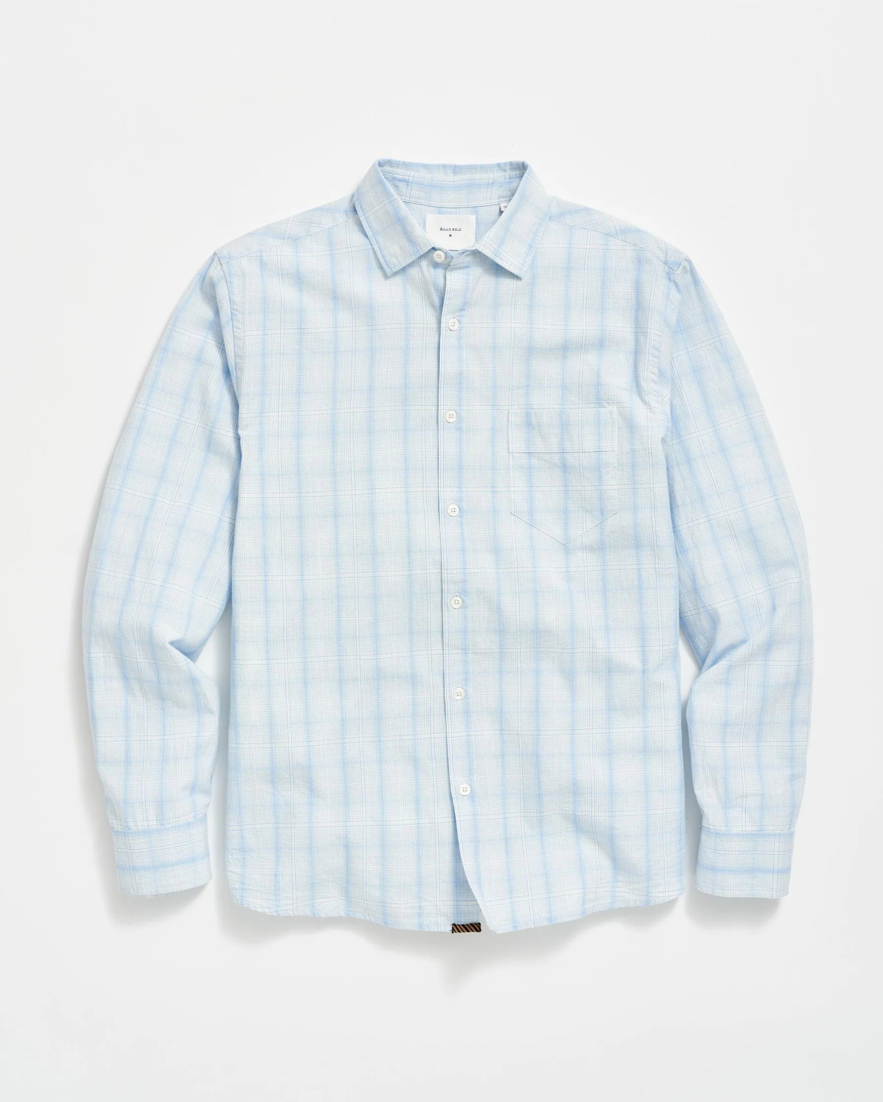 Line Plaid Pickwick Shirt