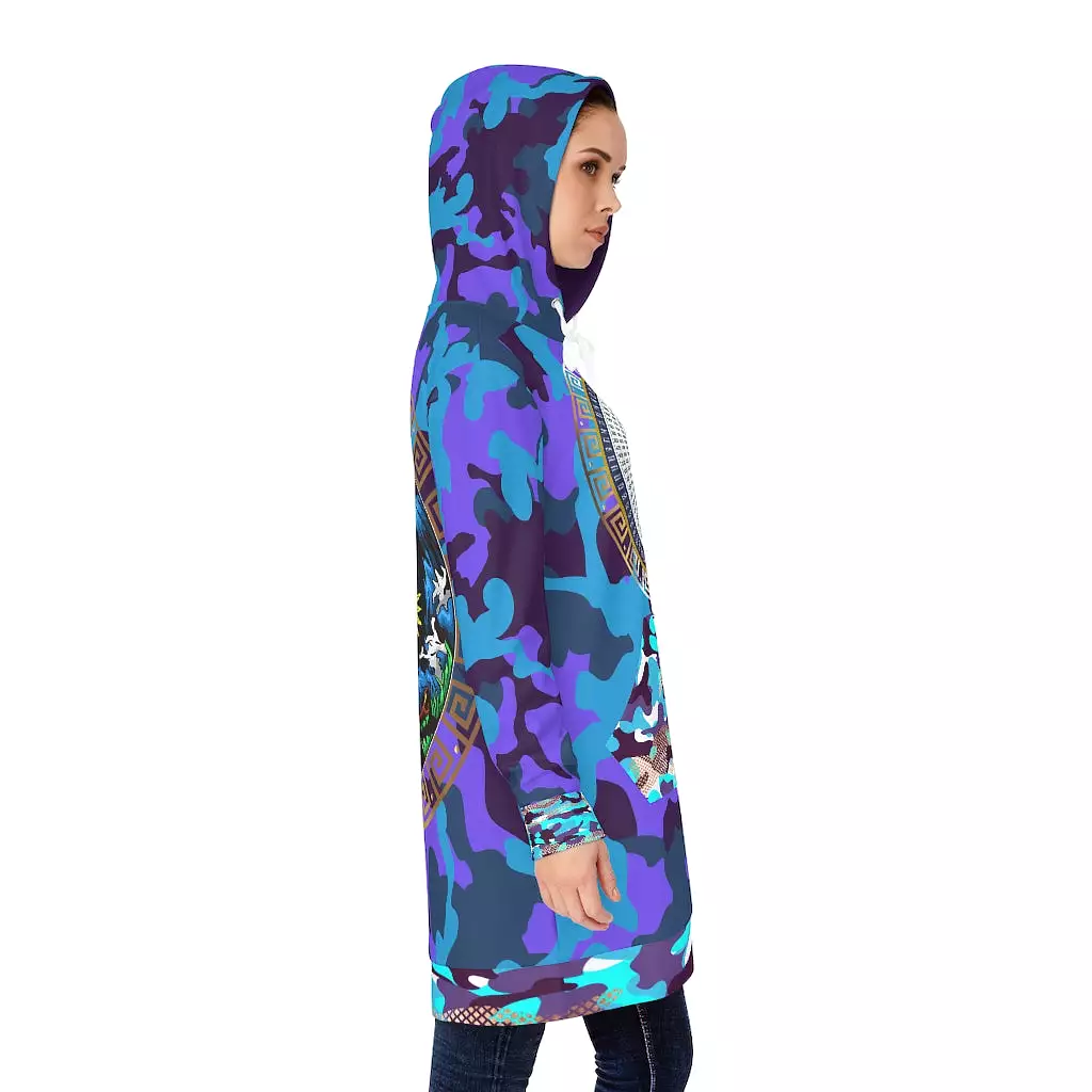 Marina Camouflage (YinYang) Hoodie Dress