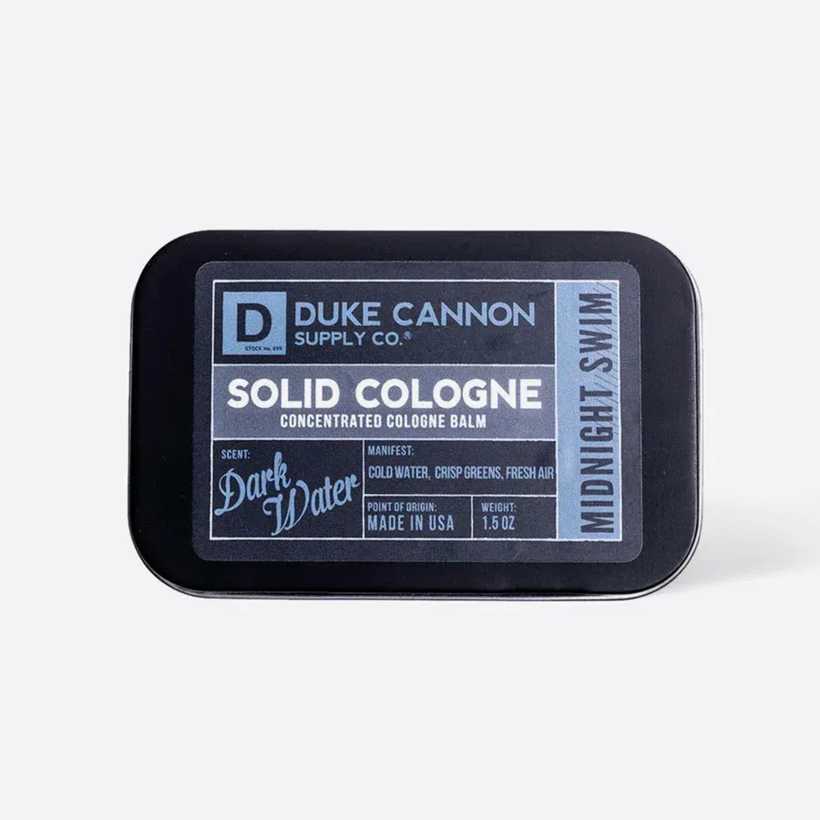 MIDNIGHT SWIM SOLID COLOGNE BY DUKE CANNON