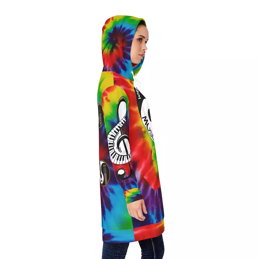 Music of the Soul (YinYang) Hoodie Dress