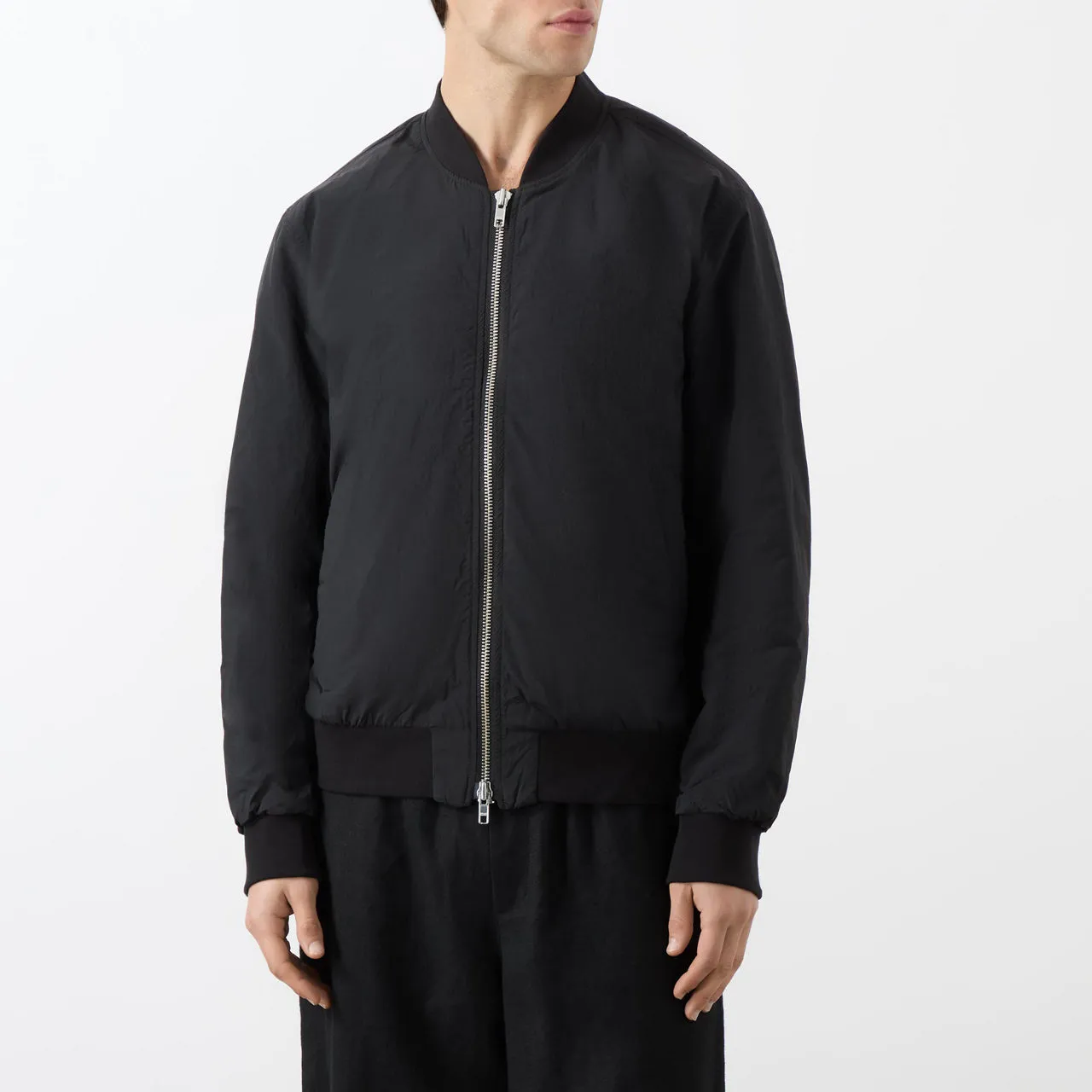 NN07 The Sustainable Edit Dixon 8280 Bomber Jacket - Black