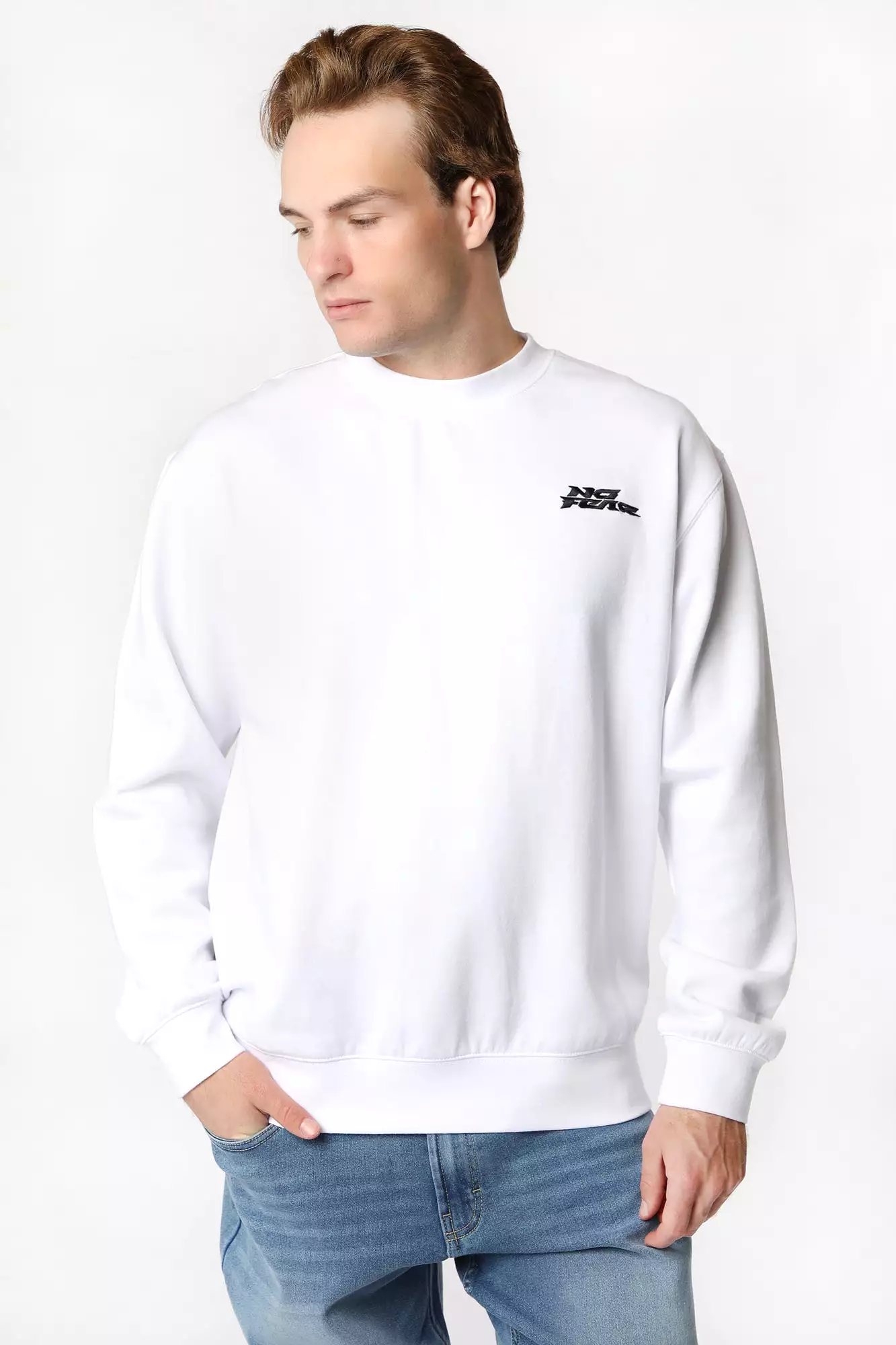 No Fear Mens Logo Sweatshirt