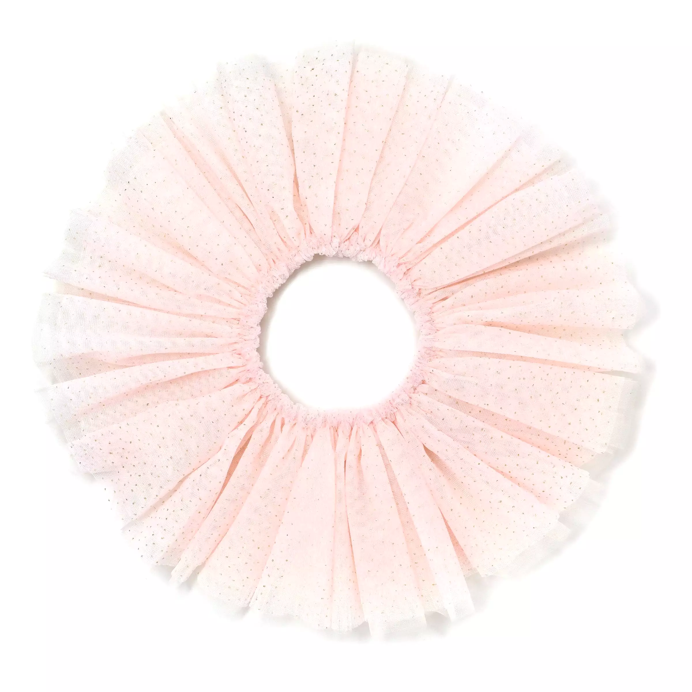 oh baby! Frill Tutu Pale Pink/Gold Over Cream Tulle