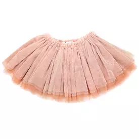 oh baby! Frill Tutu Vintage Pink/Gold over Pale Pink