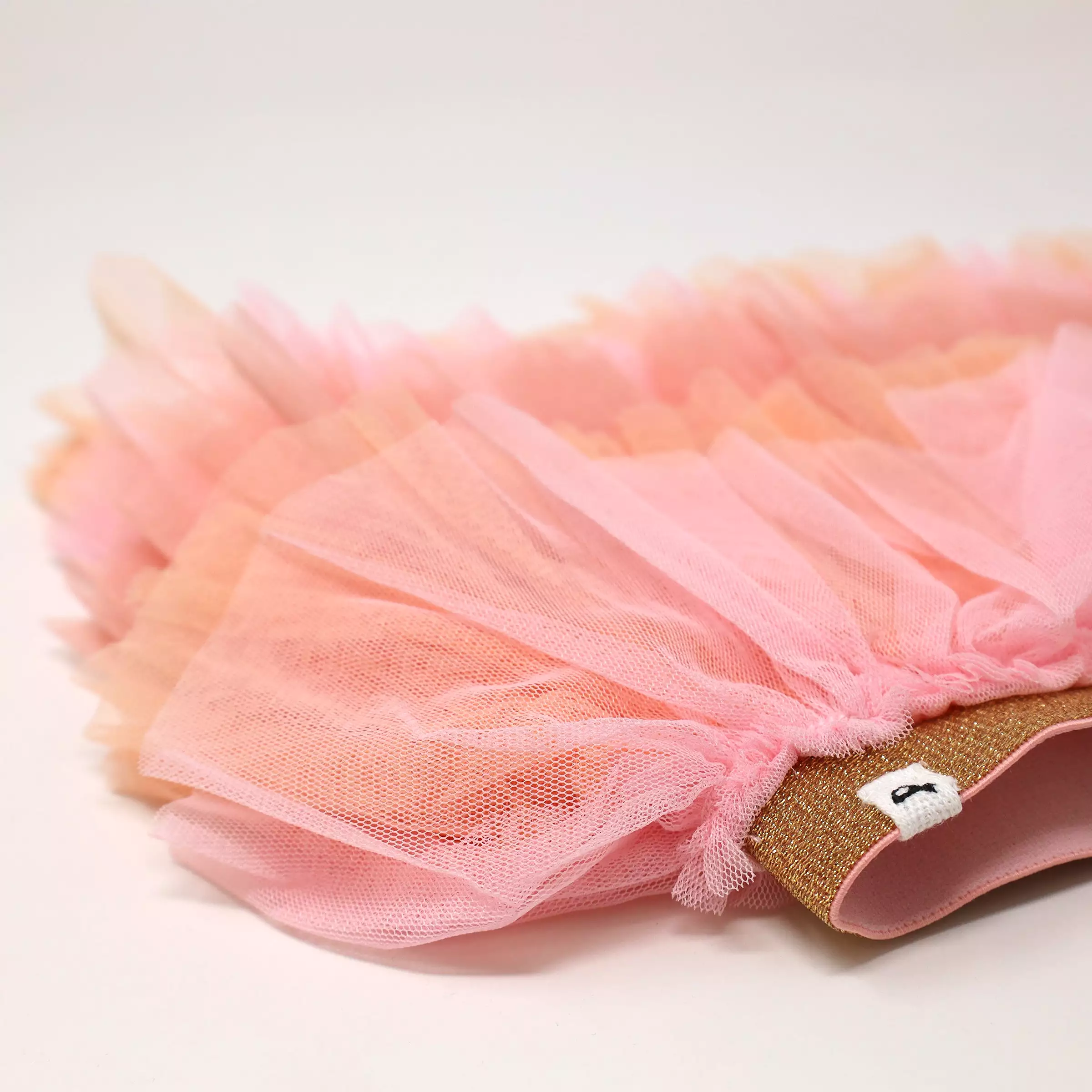 oh baby! Ombre Layered Skirt - Peach Sherbet