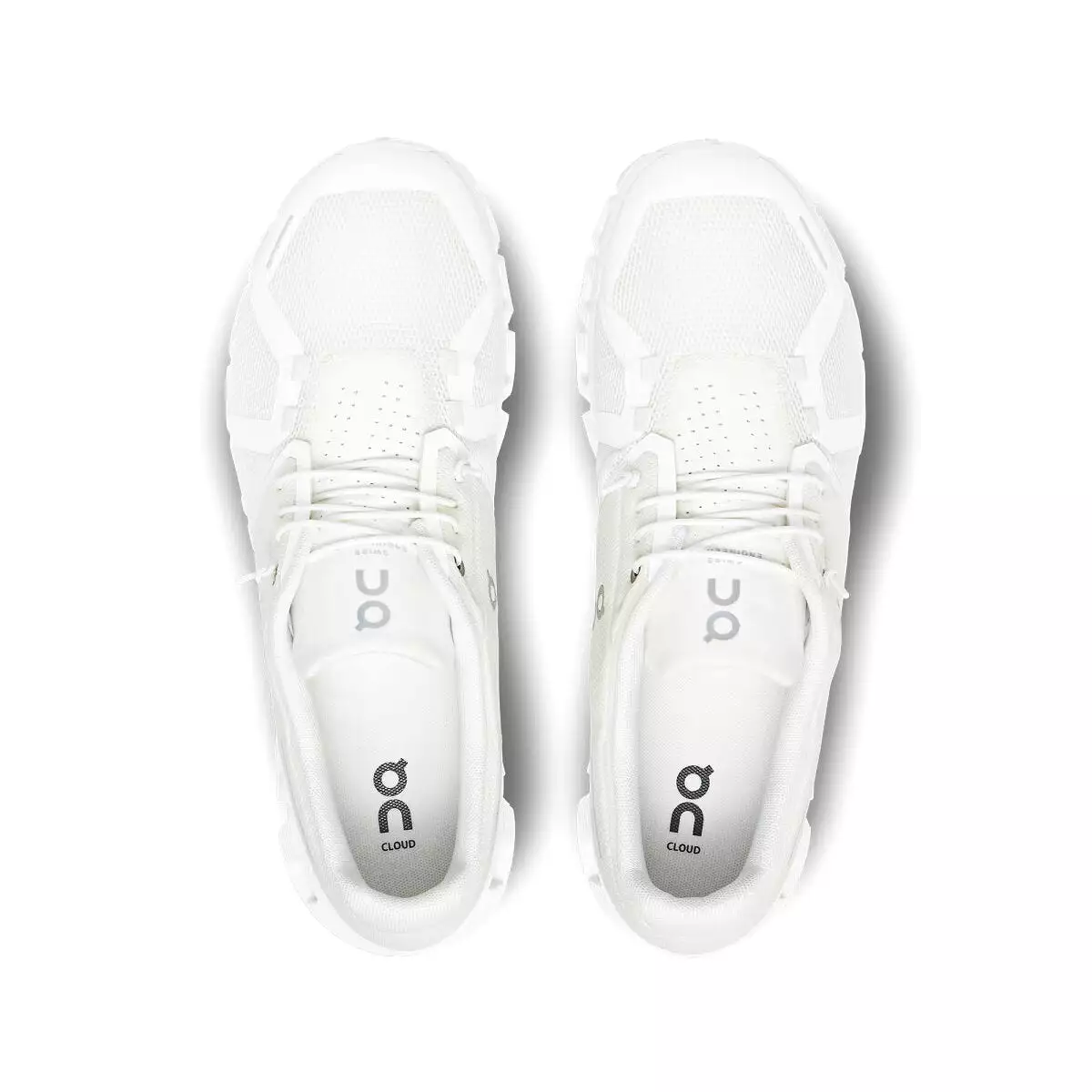 On Men's Cloud 5 - Undyed-White/White