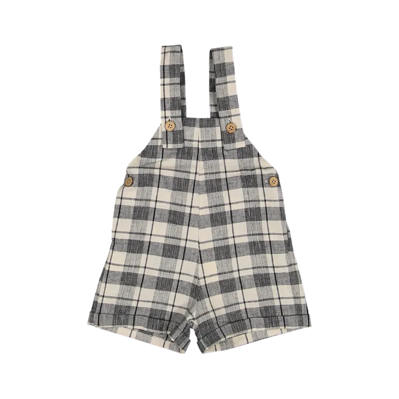 OVERALL BABY-Plaid