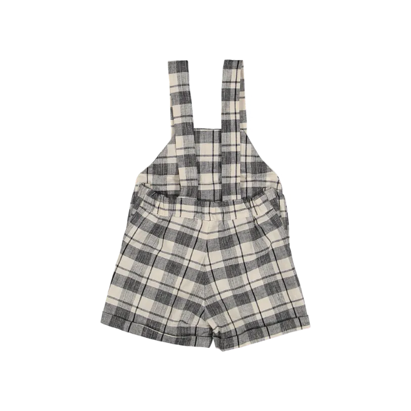 OVERALL BABY-Plaid