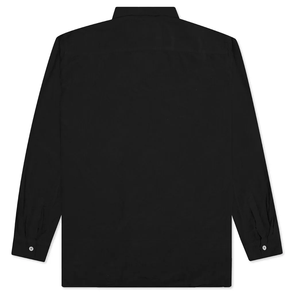 Plus Button Up Shirt - Black