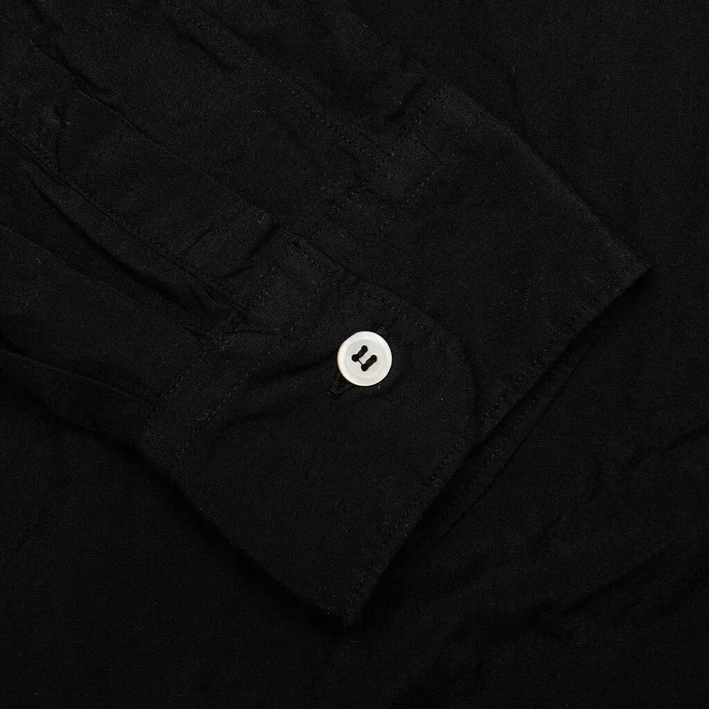 Plus Button Up Shirt - Black