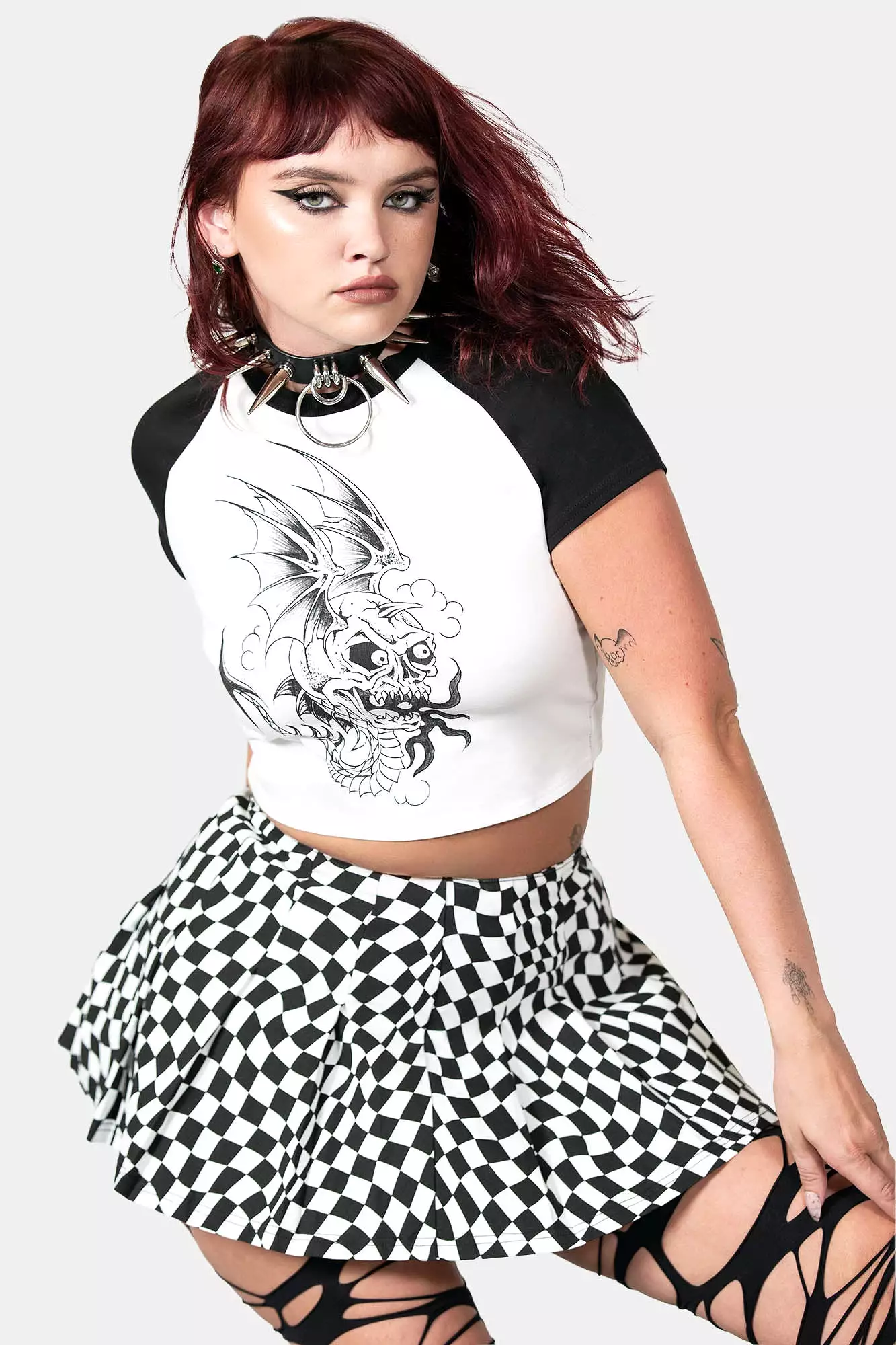 Punk/Wave Mini Skirt