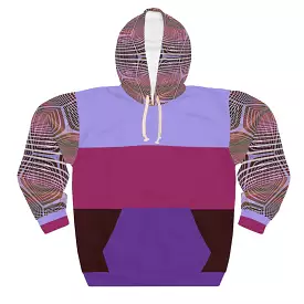 Purple Plasma Unisex Pullover Hoodie