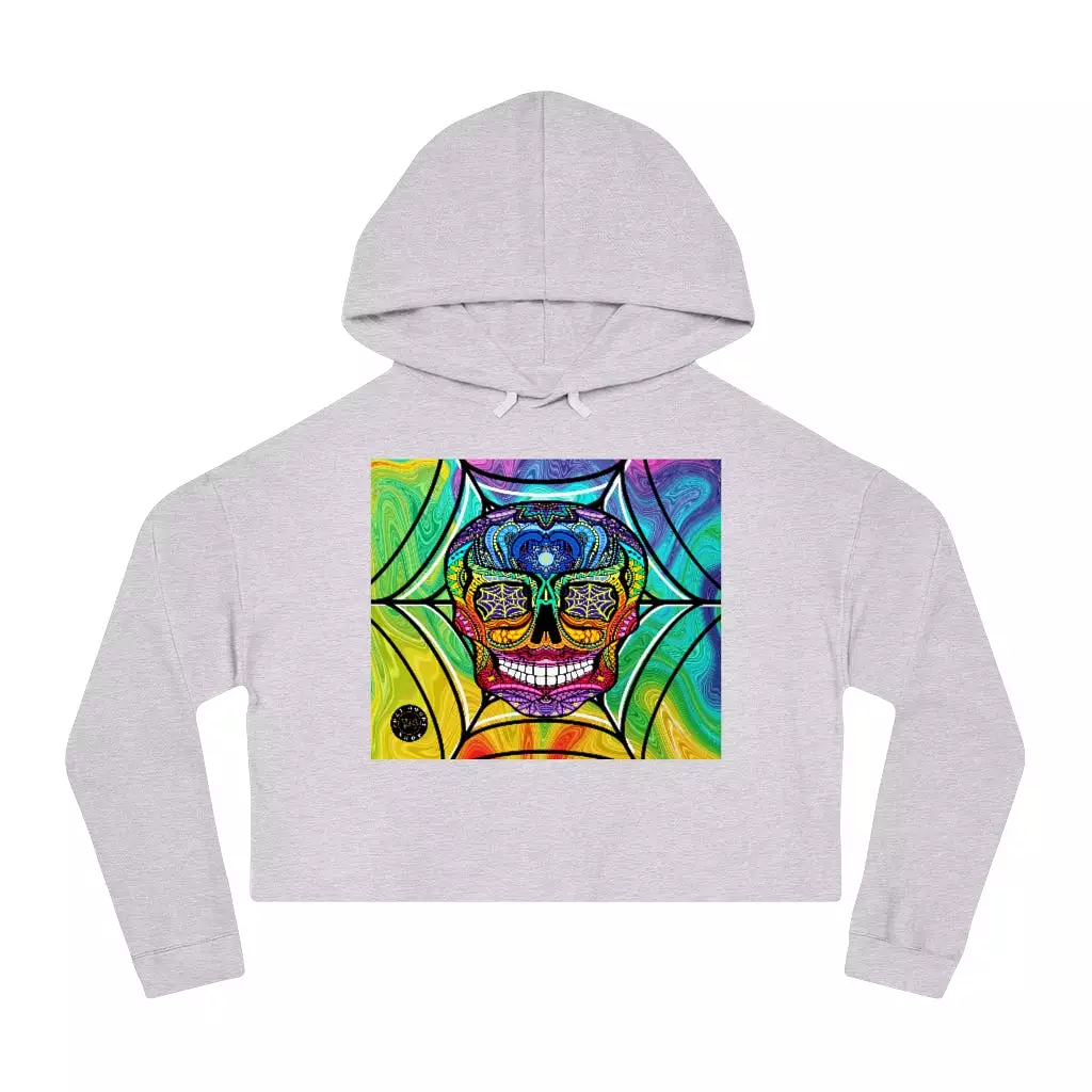 Rainbow Janis Cropped Hoodie