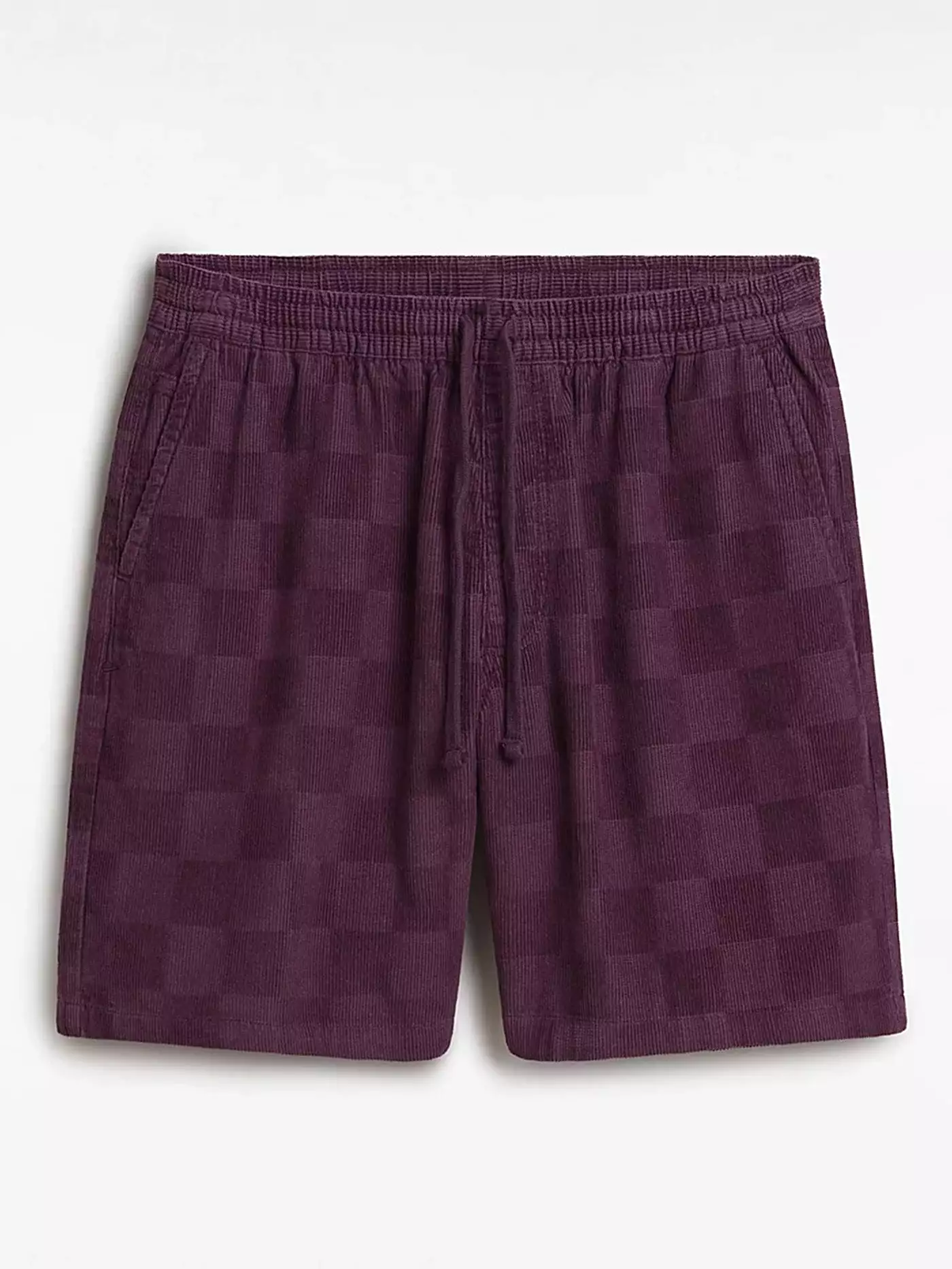 Range Checkerboard Cord Loose Shorts